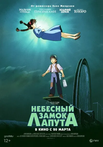 Постер Небесный замок Лапута