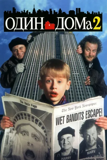 Постер Один дома 2: Затерянный в Нью-Йорке